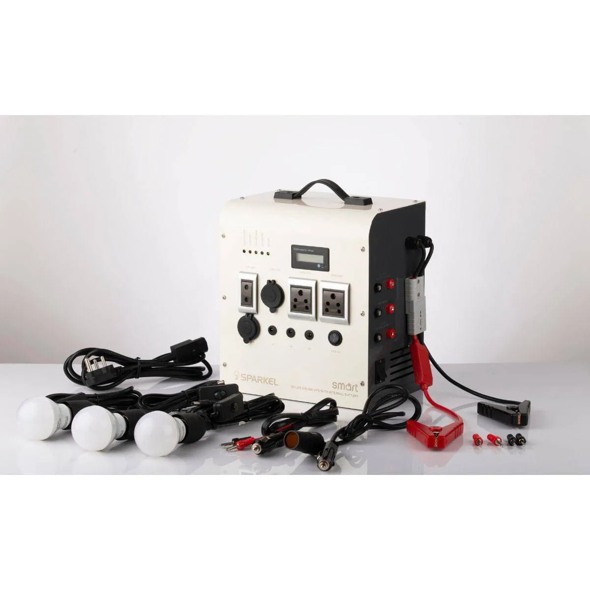Solar Online UPS with New Jump Start Feature 12V 42Ah Lithium Phosphate Battery