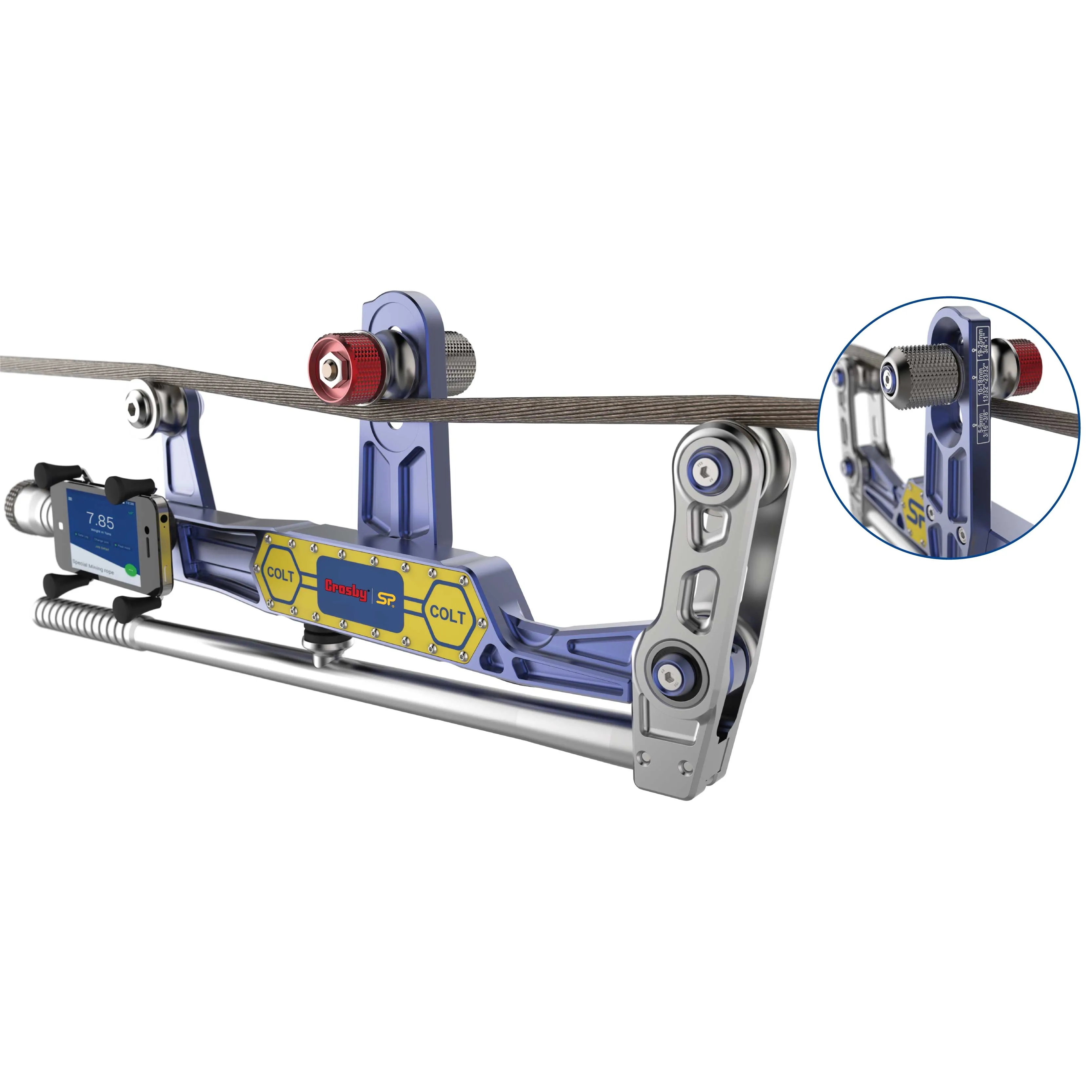 Straightpoint® 5 T Clamp On Line Tensionmeter - COLT5T