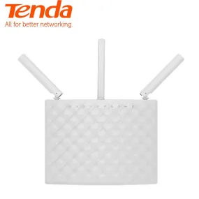 Tenda AC15 Dual-band Gigabit AC1900M Wirless Router,USB3.0,1 WAN port 3 LAN port Remote Control APP English/European Firmware