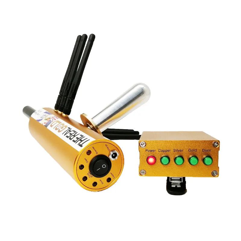 The real gold Underground 3D AKS Gold Detectors with 6 pieces Signal booster Long Range Diamond Gold Silver Copper Detector