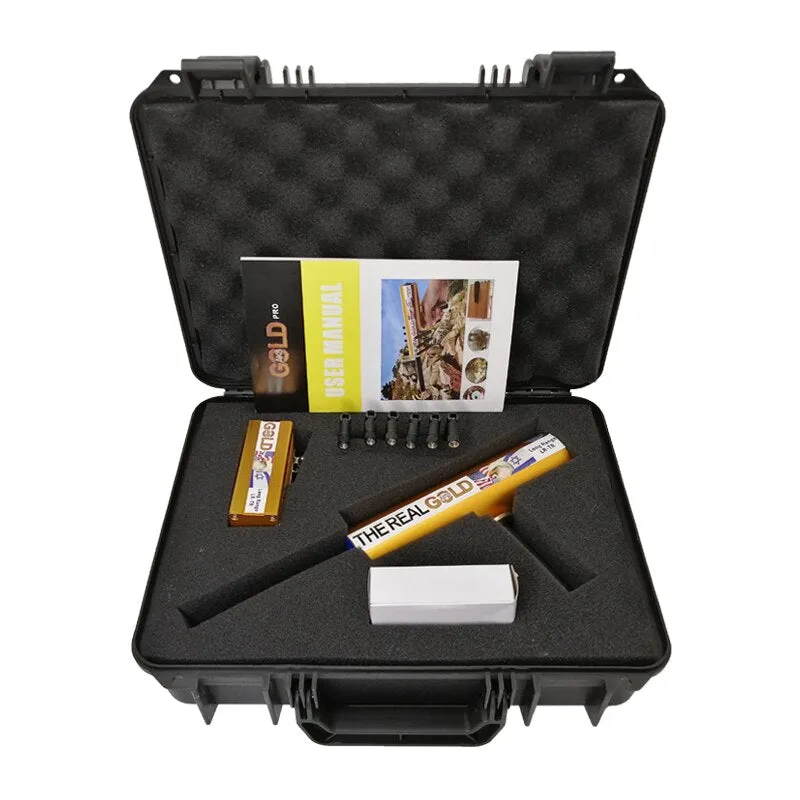 The real gold Underground 3D AKS Gold Detectors with 6 pieces Signal booster Long Range Diamond Gold Silver Copper Detector