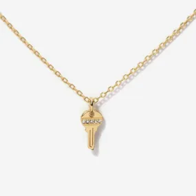 Tiny Key Necklace