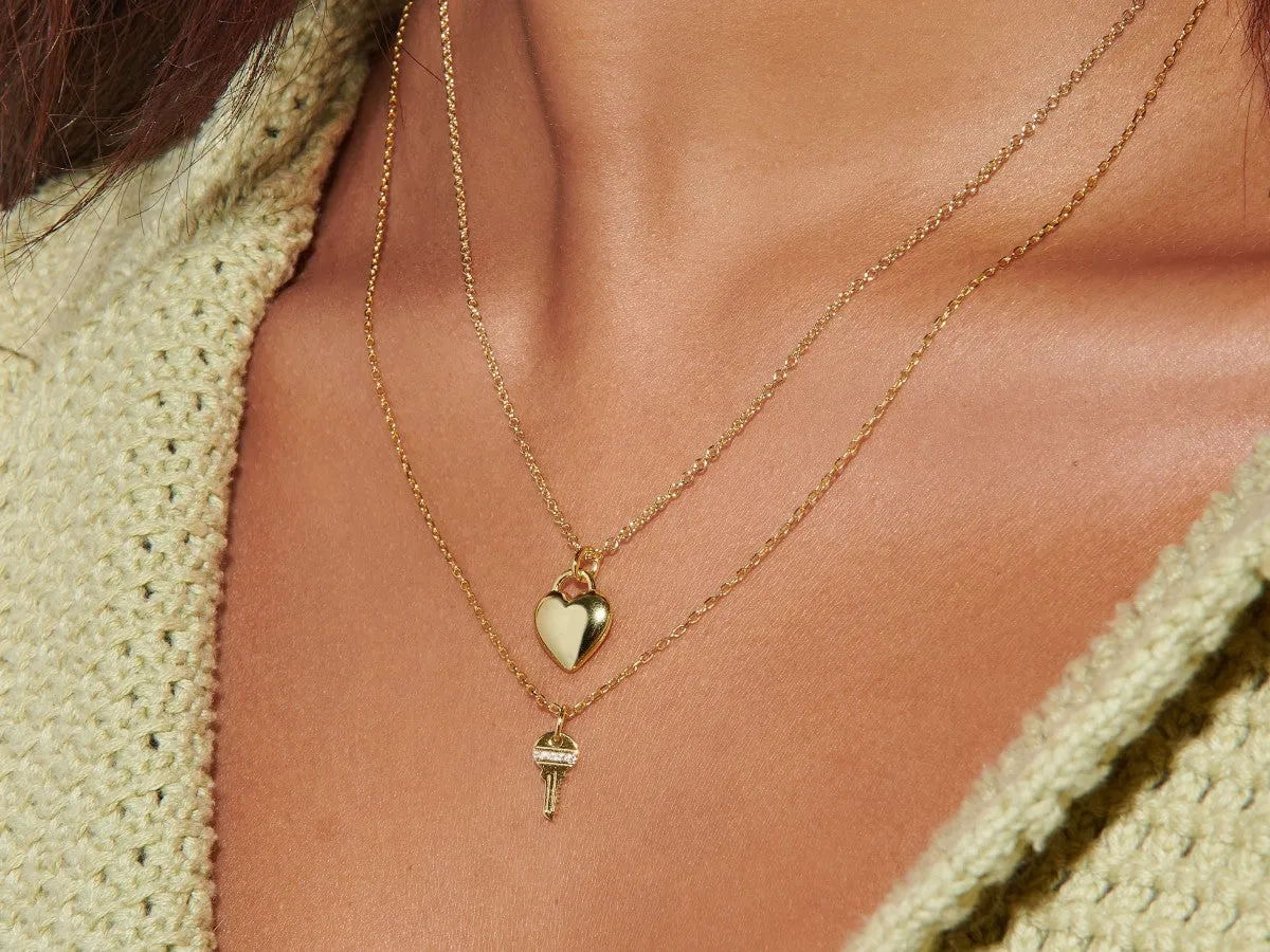 Tiny Key Necklace