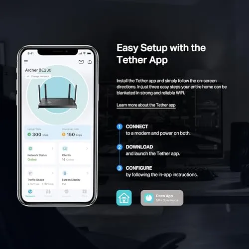 TP-Link AX1800 WiFi 6 Router V4 (Archer AX21) – Dual Band Wireless Internet Router, Gigabit Router, Easy Mesh, Works with Alexa - A Certified for Humans Device