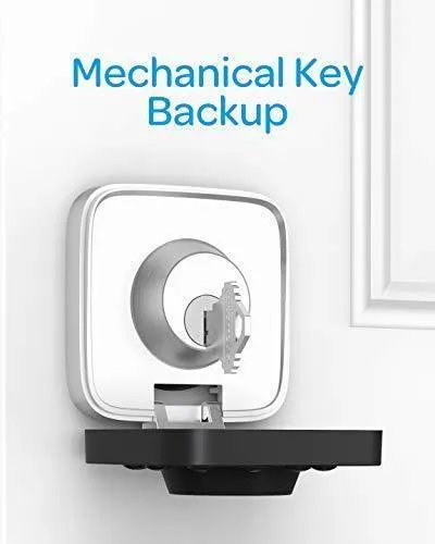 U-Bolt Pro Bluetooth Enabled Fingerprint and Keypad Smart Deadbolt   Bridge WiFi Adaptor | 6-in-1 Keyless Entry | Control Remotely Via Smartphone | Fingerprint ID | Anti-peep Code | Auto Unlock & Lock