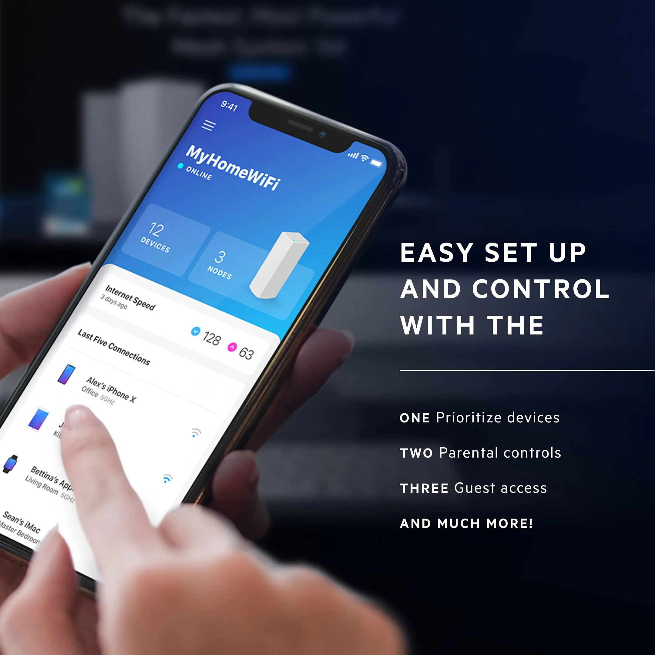 UPDATE: DEAD! Linksys MX8502 Atlas WiFi 6E Router Home WiFi Mesh System, Tri-Band, 6,000 Sq. ft Coverage, 130  Devices, Replaces Routers and Extenders, Gaming & Streaming, Speeds up to (AX8400) 8.4Gbps - 2PK