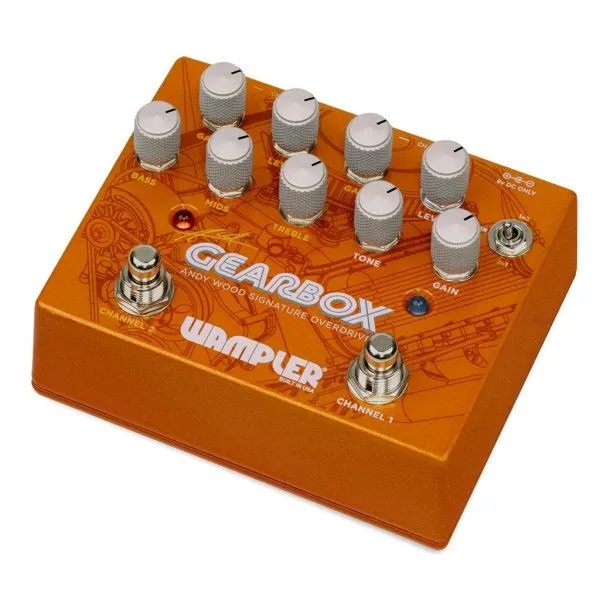 Wampler Gearbox Andy Wood Dual Overdrive Pedal