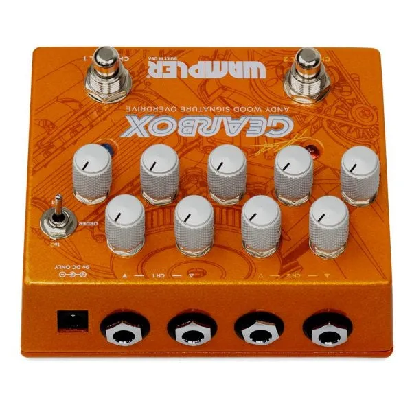 Wampler Gearbox Andy Wood Dual Overdrive Pedal