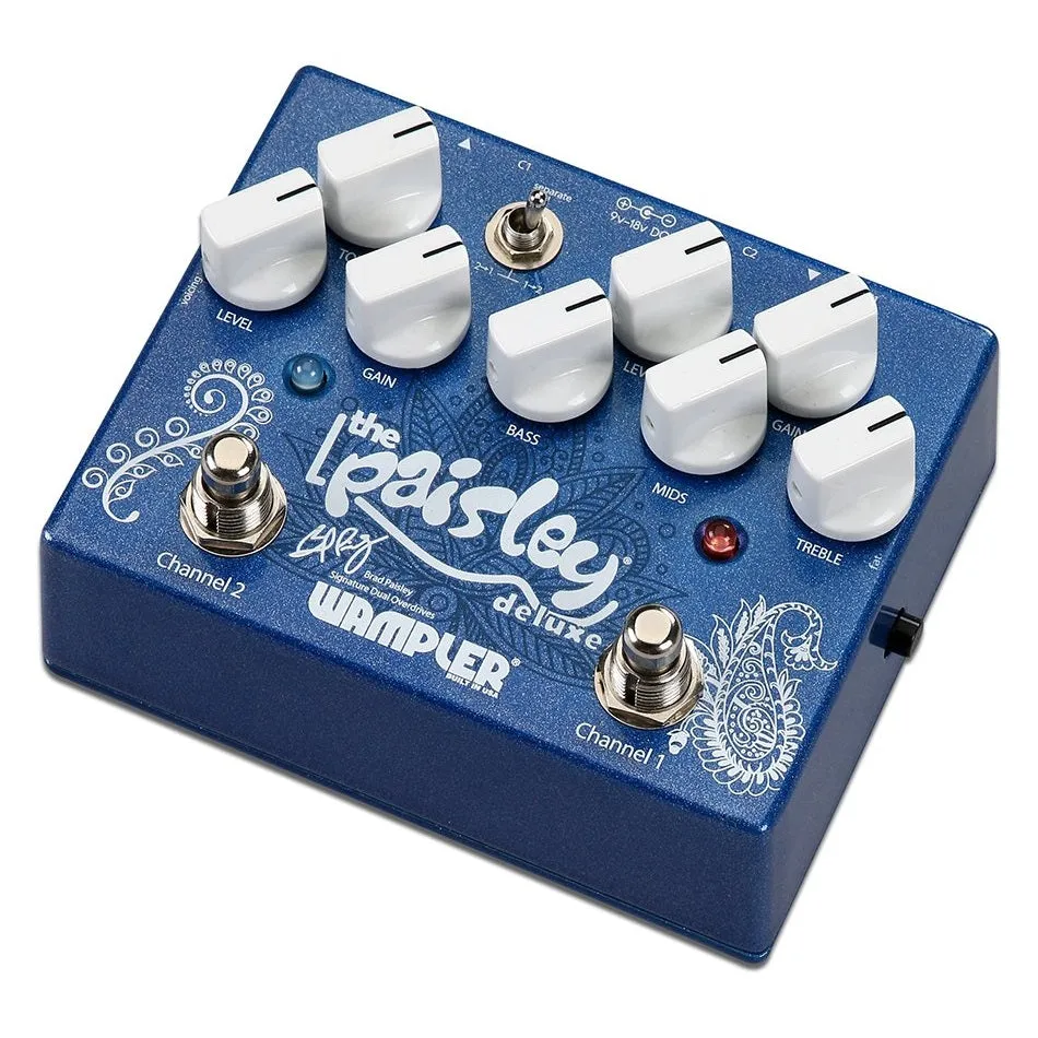 Wampler Paisley Drive Deluxe Brad Paisley Overdrive Pedal