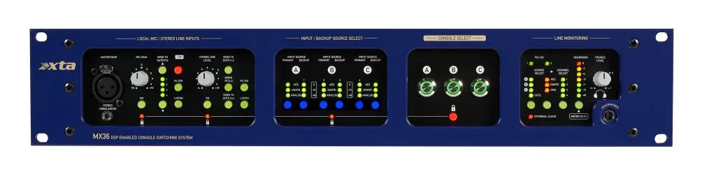 XTA MX36 - DSP Enabled Console Switching Systems